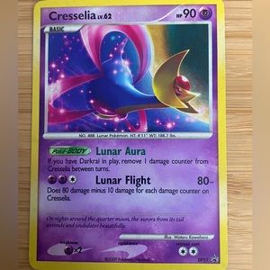 Cresselia DP51 Holo foil card 2009